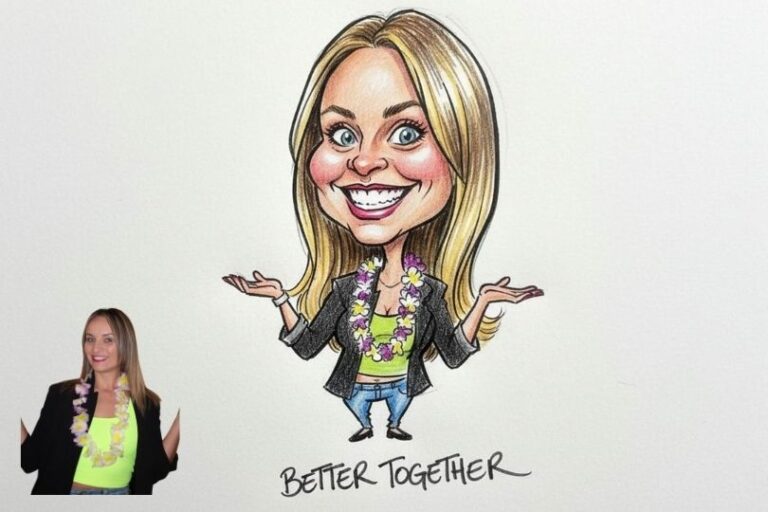 ki fotobox_caricarture_female