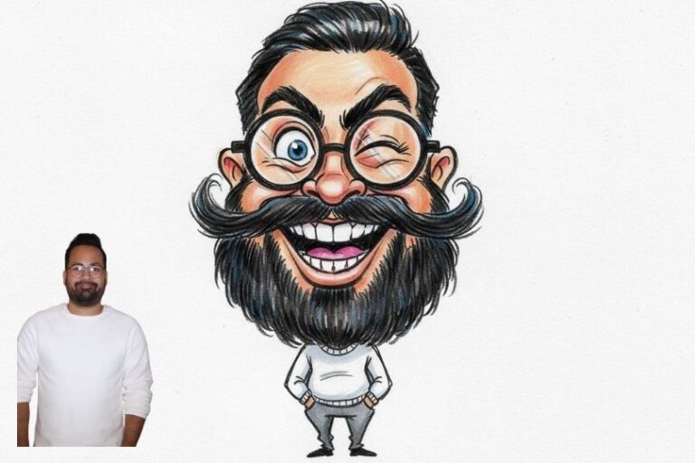 ki fotobox_caricarture_male