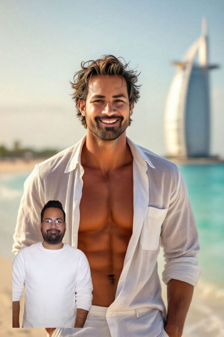 ki fotobox_dubai beach_male